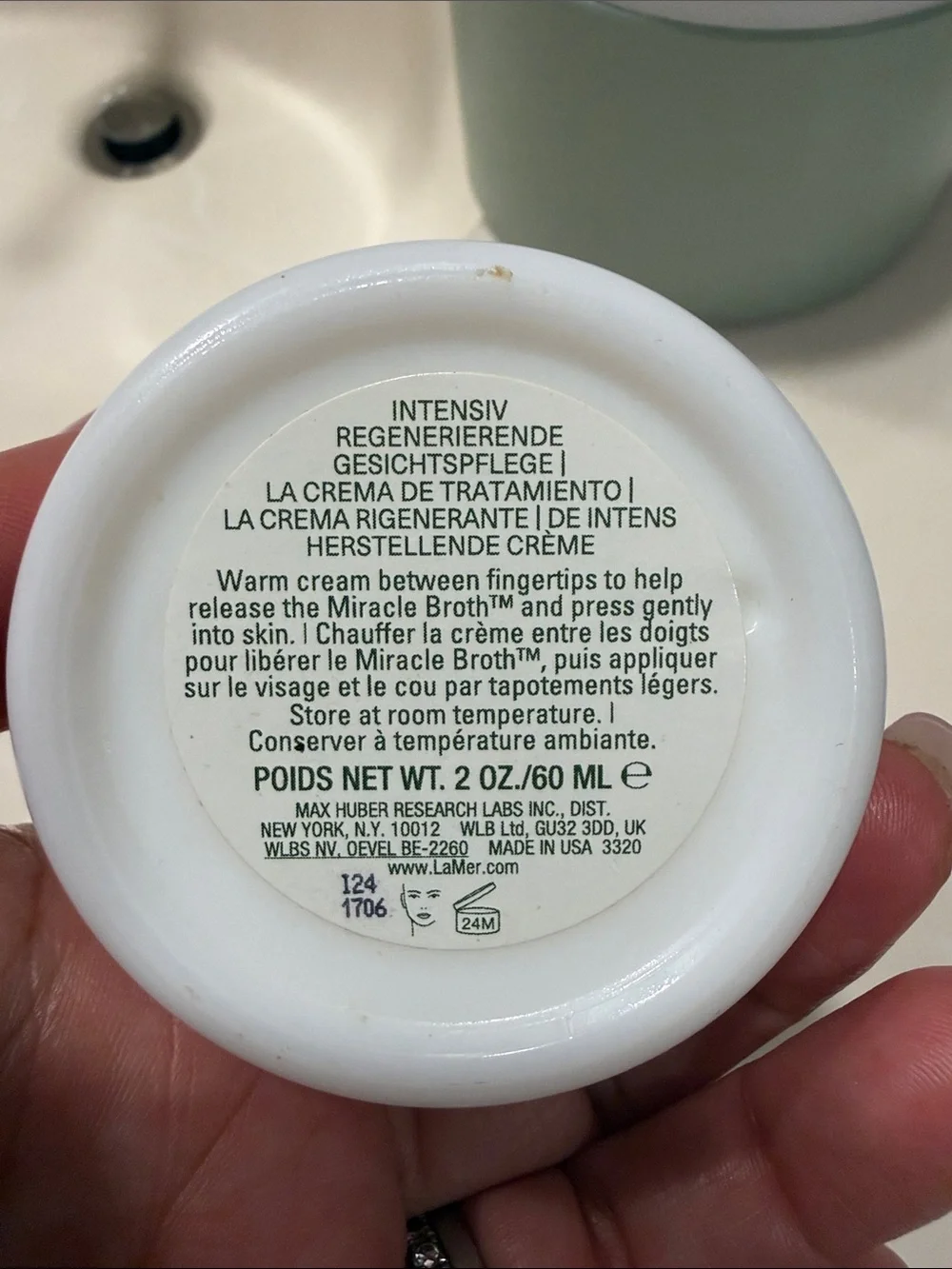 La Mer empty moisturizing cream & Empty The body Cream